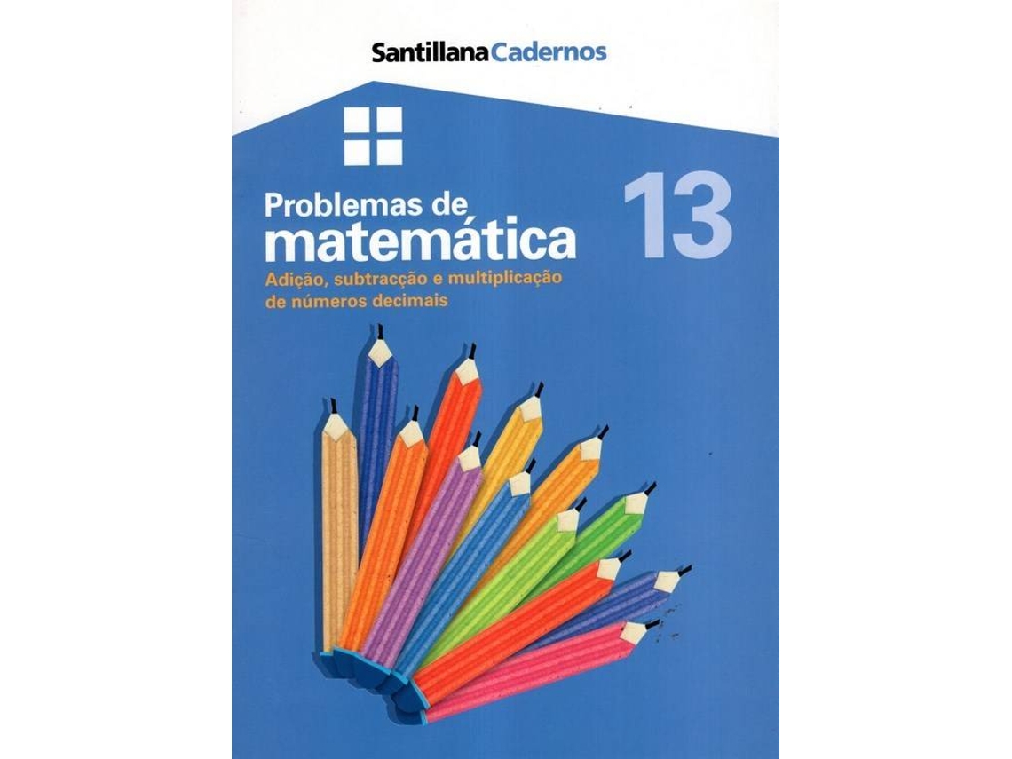 Libro Problemas de Matemática 13 - Adição,Subtracção e Multiplicação de Números Decimais (Portugués)