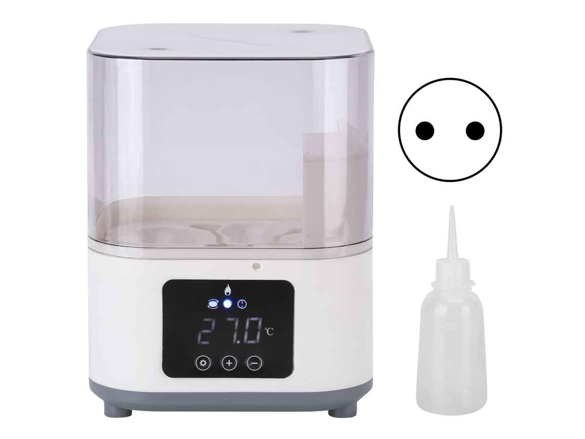 Incubadora Automática Para 6 Huevos Con Control De Temperatura Y Humedad Para Aves Domésticas