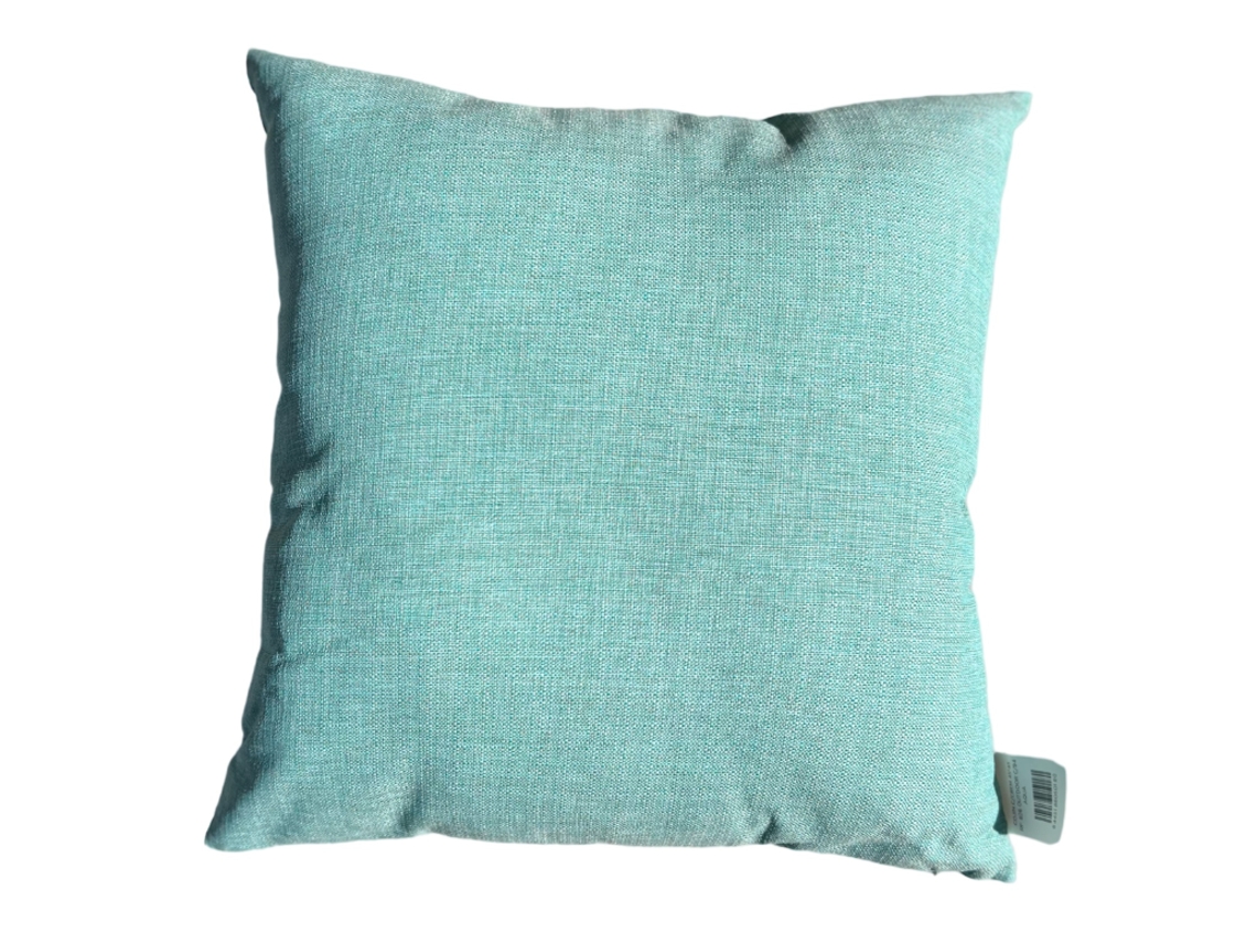 Cojín CUSHIONS, POUFS AND MOREde Exterior Impermeable 45X45 cm Menta Desenfundable con Relleno Incluido
