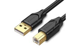 Cable De Impresora Usb 2.0 Chapado En Oro Para Impresoras Y Dispositivos 5 M