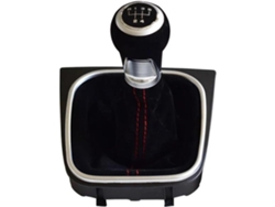 Pomo De Palanca Cambios Manual 5 Y 6 Velocidades Con Funda Para Golf Mk5 Mk6 R32 Gti 2004-2009 (negro,