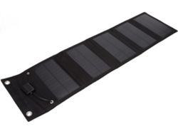 Cargador Portátil Plegable E Impermeable Con Panel Solar De 15 W Y Salida Usb Para Teléfonos.