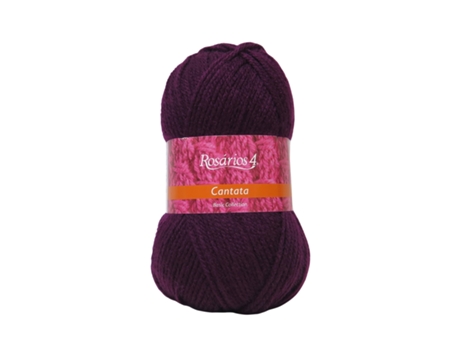 Hilo de La ROSARIOS 4 Cantata 100G Bordeaux 36