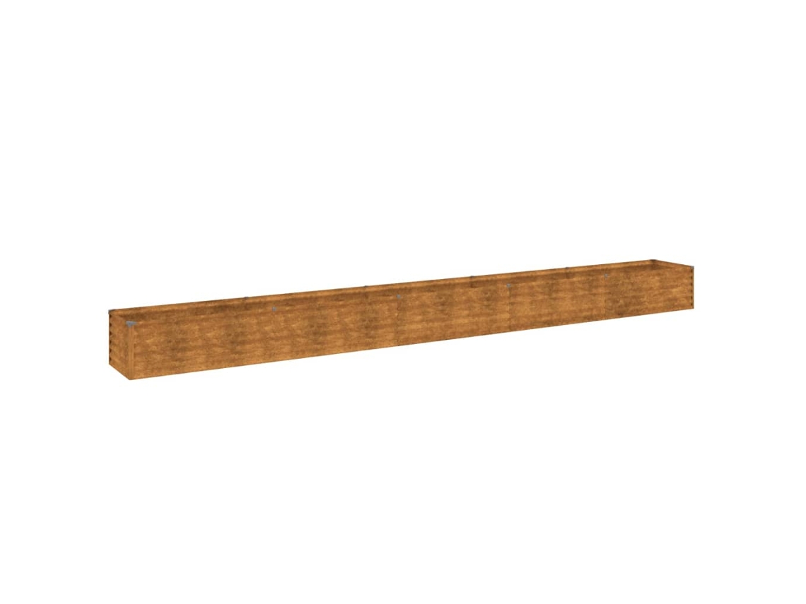 Jardinera VIDAXL Acero Corten (482X50X36 cm)