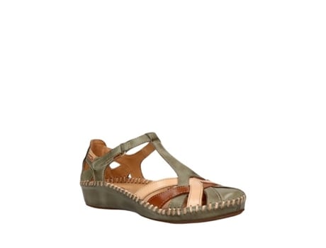 Sandalias de Mujer PIKOLINOS Vallarta Taglia Uk Piel Verde (36)