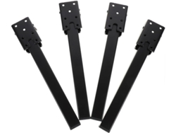 Soportes Plegables De 4 Piezas Para Mesas, Accesorios Mobiliario Reemplazables Mesas Pequeñas Y