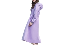 2026-impermeable Largo Ligero Para Mujer Con Capucha Reusable Resistente Al Agua Para Actividades Al Aire Libre