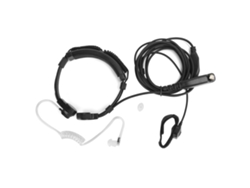 Auriculares Con Micrófono De Garganta Stp9000 Para Radios Walkie-talkie Con Cable, Con Ptt Y Cancelación De Ruido.