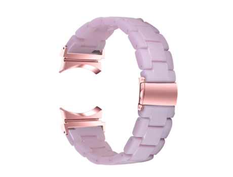 Correa de acero inoxidable con hebilla para Samsung Galaxy Watch 5 40mm/44mm/Watch 5 Pro 45mm - púrpura claro