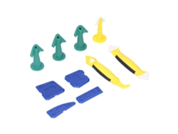 Juego De Herramientas De Sellado Con Raspadores, Placas Y Boquillas Para Eliminar Pegamento Y Yeso.