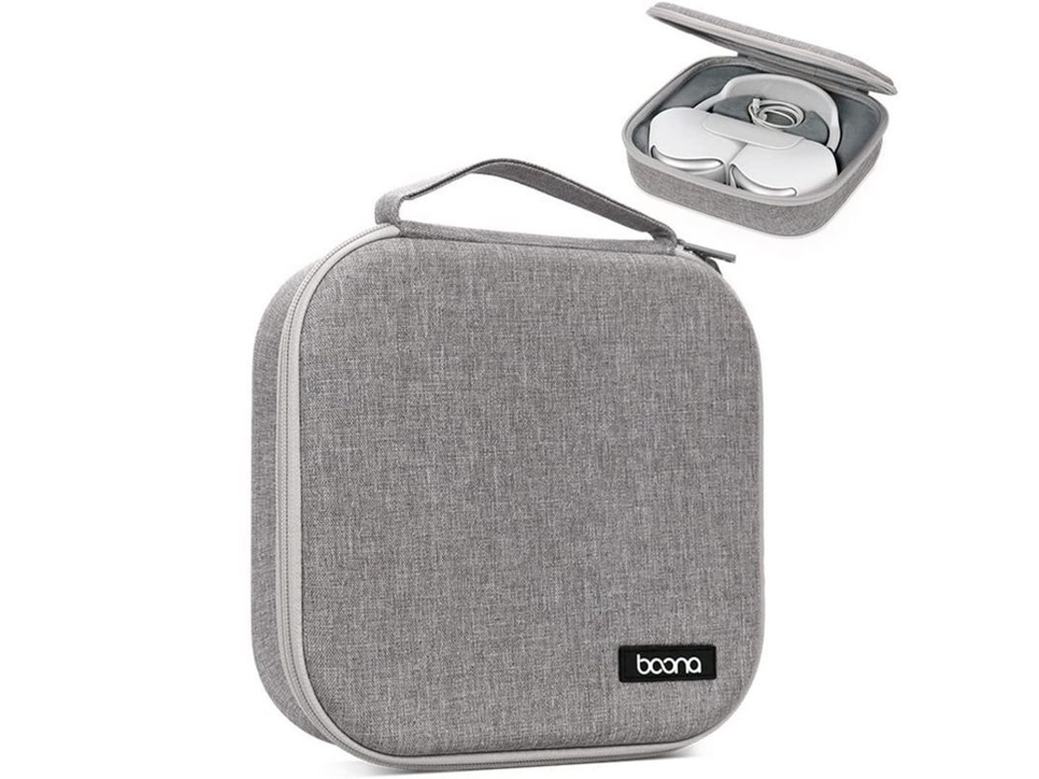 Estuche De Almacenamiento Y Protección Para Auriculares Apple Airpods Max Con Carcasa Rígida De Eva (gris)