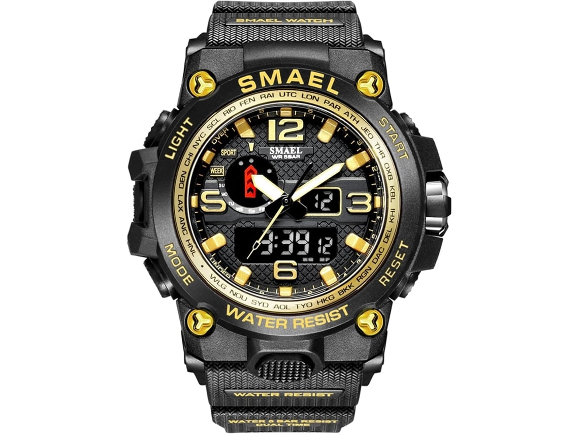 Classic Business Easy Reader Reloj De Acero Inoxidable De Cuarzo Militar Analógico Luminoso Impermeable De Agua Yuysan