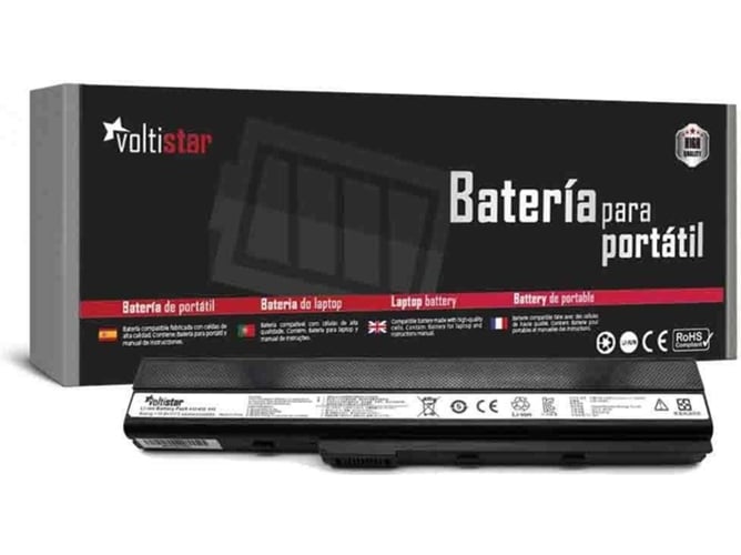 Batería Portátil VOLTISTAR Asus K42Jk K42Dr K42Jz K42Jp K42Jr K42F K42Jv K42Ja
