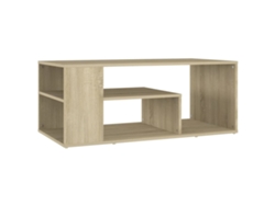 Mesa de centro exclusiva de madera de roble Sonoma Maison, 100 x 50 x 40 cm