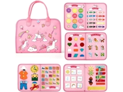 Tablero ocupado Montessori, tablero sensorial Montessori para niños OHPA Dy02 (Edad mínima: 1 año)