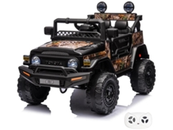 Vehículo Eléctrico Para Niños - Toyota Fj Cruiser 12v - 1 A 6 Años - Negro