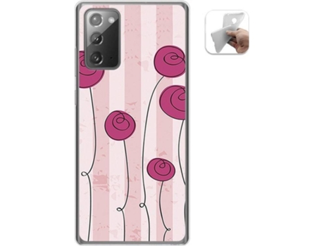 Carcasa Samsung Galaxy Note 20 TUMUNDOSMARTPHONE Flores Vintage Multicolor