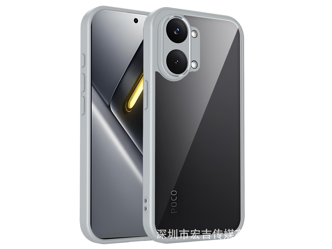 Capa Fosca Para Celular Com Orifícios Finos, Cobertura Total E Proteção Contra Qcinza - Redmi Note 12 5g