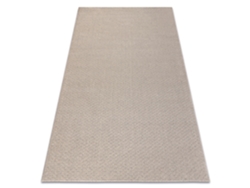 Alfombra De Lana Textura 488.07.la110 Osta - Patrón De Tejido Estructural Gris / Beige