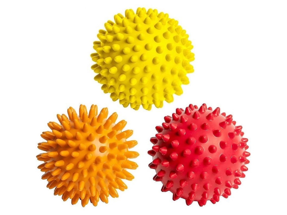 2026-3 Pelotas De Masaje Para Pies, Espalda Y Músculos - Set Suave A Firme Para Fasciitis Plantar, Terapia De Puntos Gatillo, Ejercicio Y Yoga