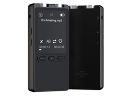 Grabadora de voz portátil inteligente con cancelación de ruido y batería de larga duración (n27 negra - 32 GB)