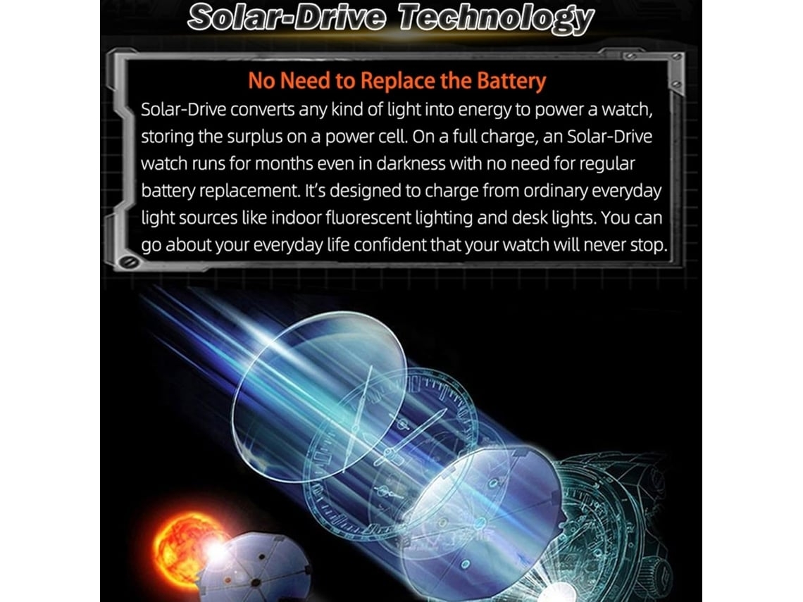 Relojes solares para el hogar, resistentes al agua hasta 5 atm, para buceo, LED, para hombre, para maratón, supervivencia, natación, Saisiyiky