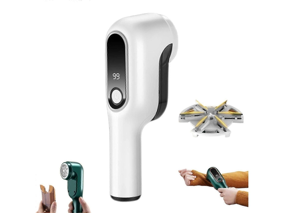 Quitapelusas recargable con pantalla digital para ropa. Rosewell