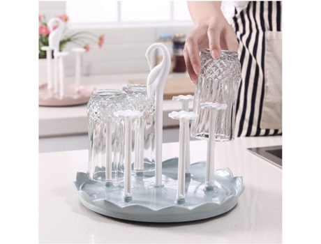 Escurreplatos retráctil para vasos y escurridor de botellas deportivas secador de bolsas de plástico para escurridor de platos de cocina ZMDECQNA