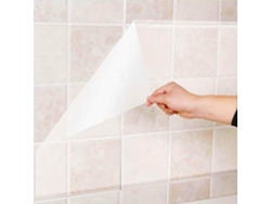 Plástico transparente para superficies lisas, papel de contacto con revestimiento resistente al calor, película removible fácil de limpiar, adhesivo impermeable.