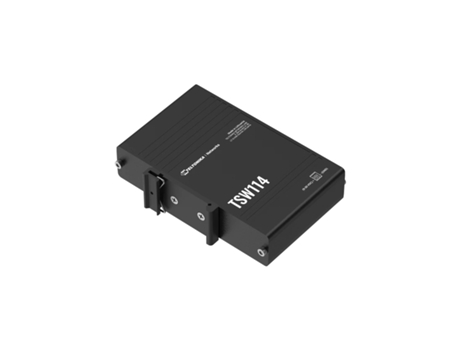 Switch TELTONIKA Tsw114000000 Red Gigabit Ethernet no administrada 10/100/1000 Negro