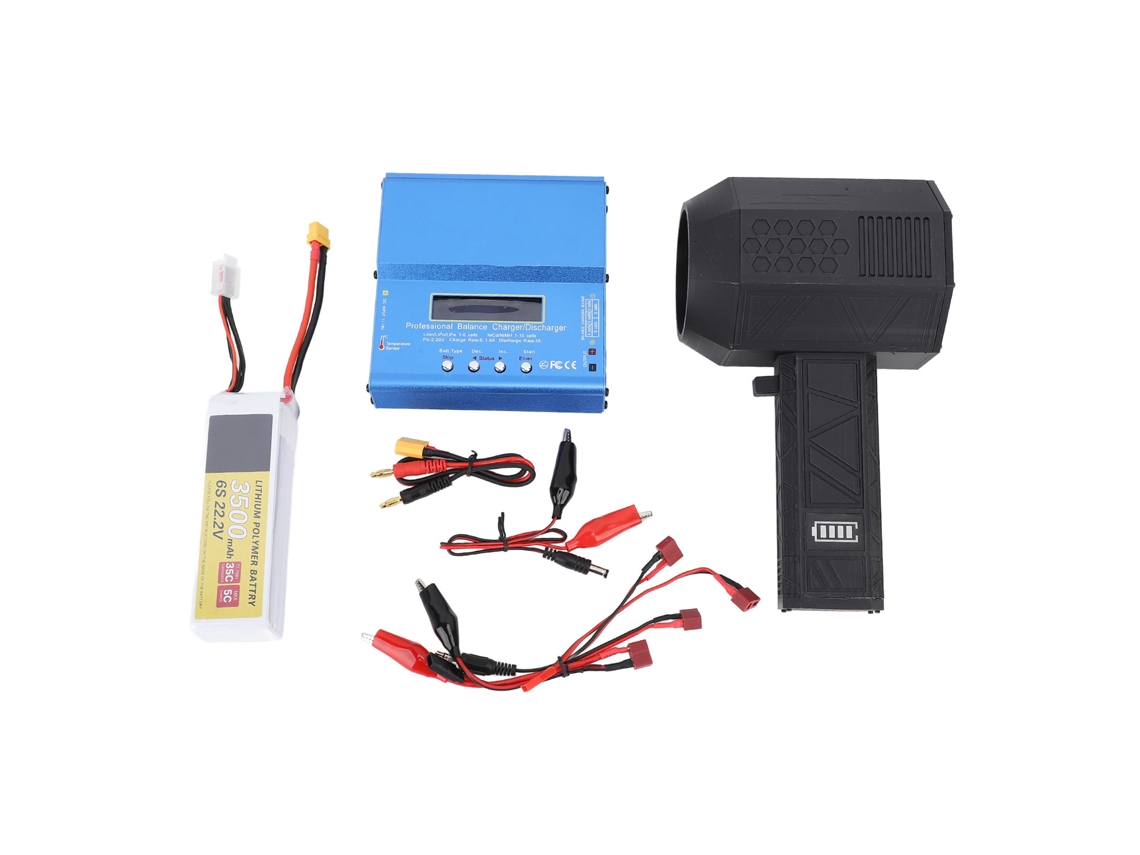 Ventilador turbo portátil con motor sin escobillas para limpieza