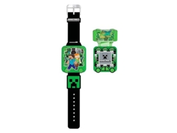 Reloj digital educativo infantil Euroswan con juegos de Minecraft (min4148)