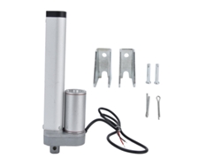 Kit De Actuador Lineal Para Motor Eléctrico, Soporte De Aluminio, 150 Mm, 750 N, 12 V Cc