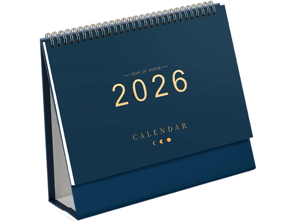 Calendario De Escritorio Mensual 2026, Planificador Diario, Decoración Para Oficina En Casa