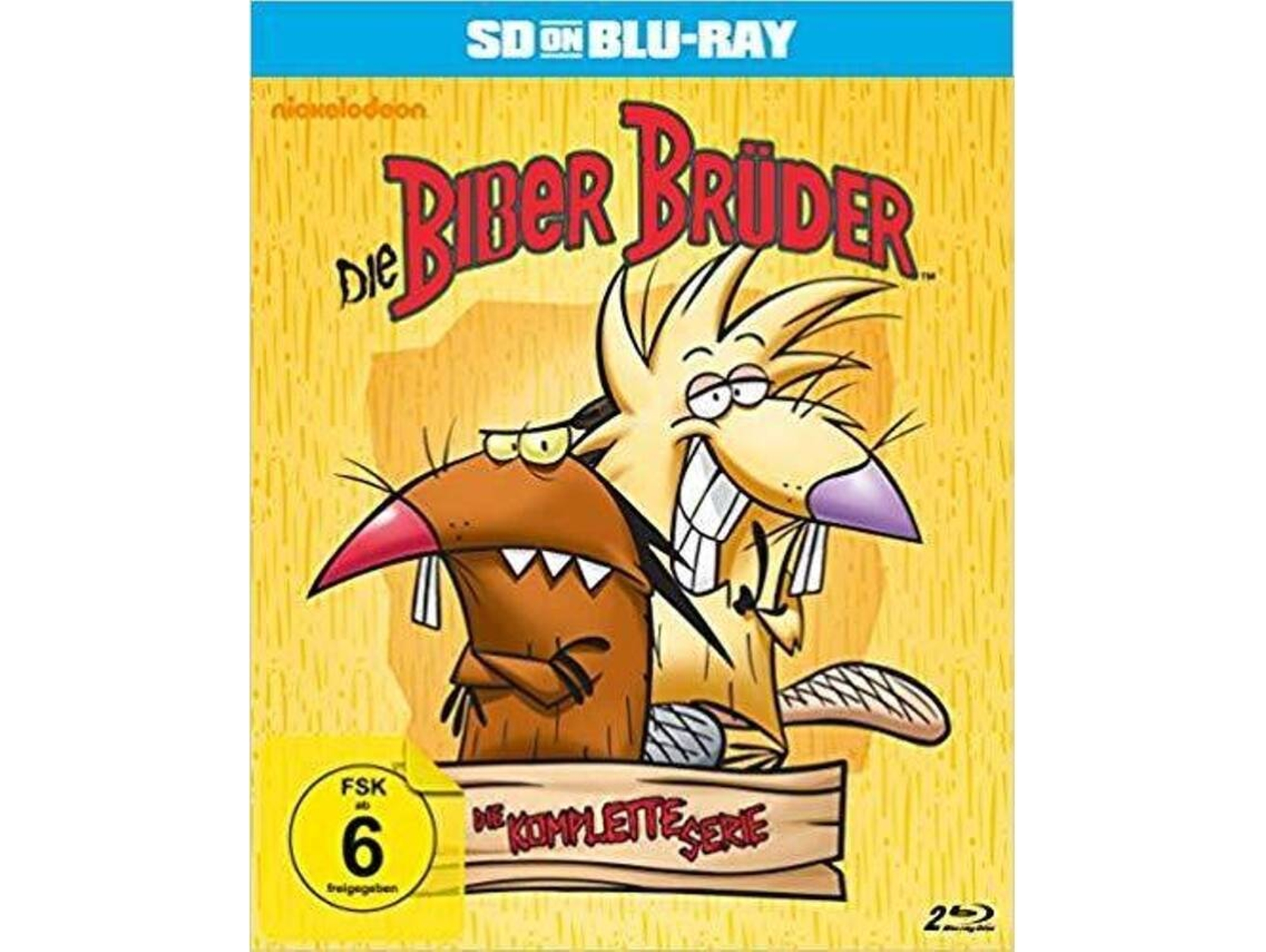 Blu-Ray Die Biber Brüder - Die komplette Serie (De: Nickelodeon - 1997)