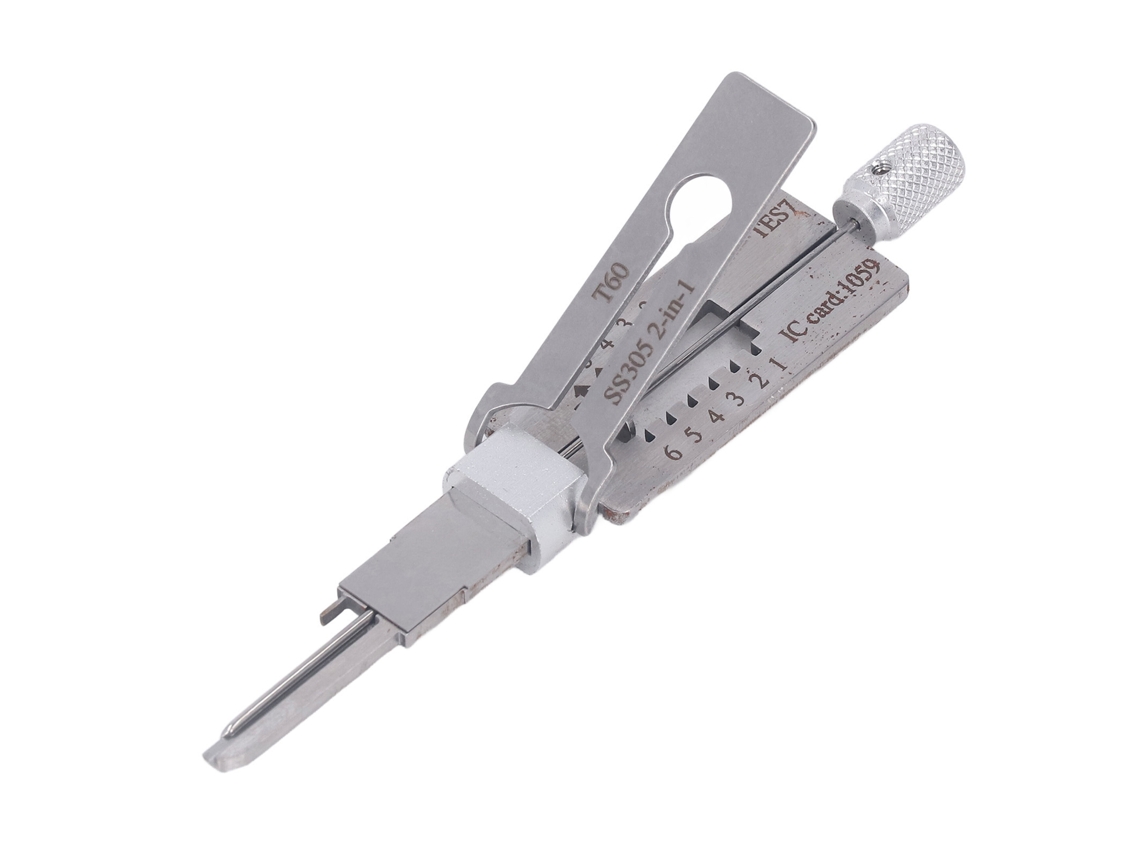 Kit Decodificador 2 En 1 Con Gancho Y Herramienta De Recuperación, Acero Inoxidable Para Uso Civil Y Profesional, Ss305