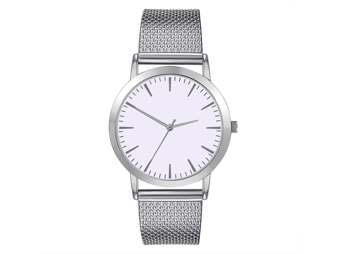 Reloj De Cuarzo Para Hombre Con Correa De Malla, Estilo Casual Y Moderno, Ideal Como Regalo De Negocios Zlf0708-f