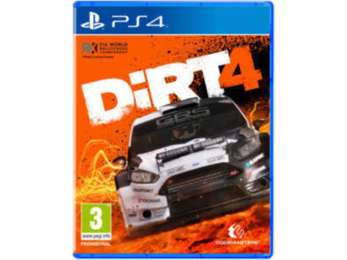 JOGO PS4 DIRT 4 - USADO