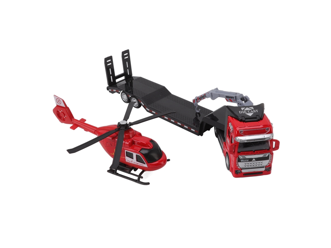 -camión Transportador De Aleación Con Retroceso, Detachable, Detalles Vividos, Juguete Educativo De Construcción Para Niños, Estilo 2