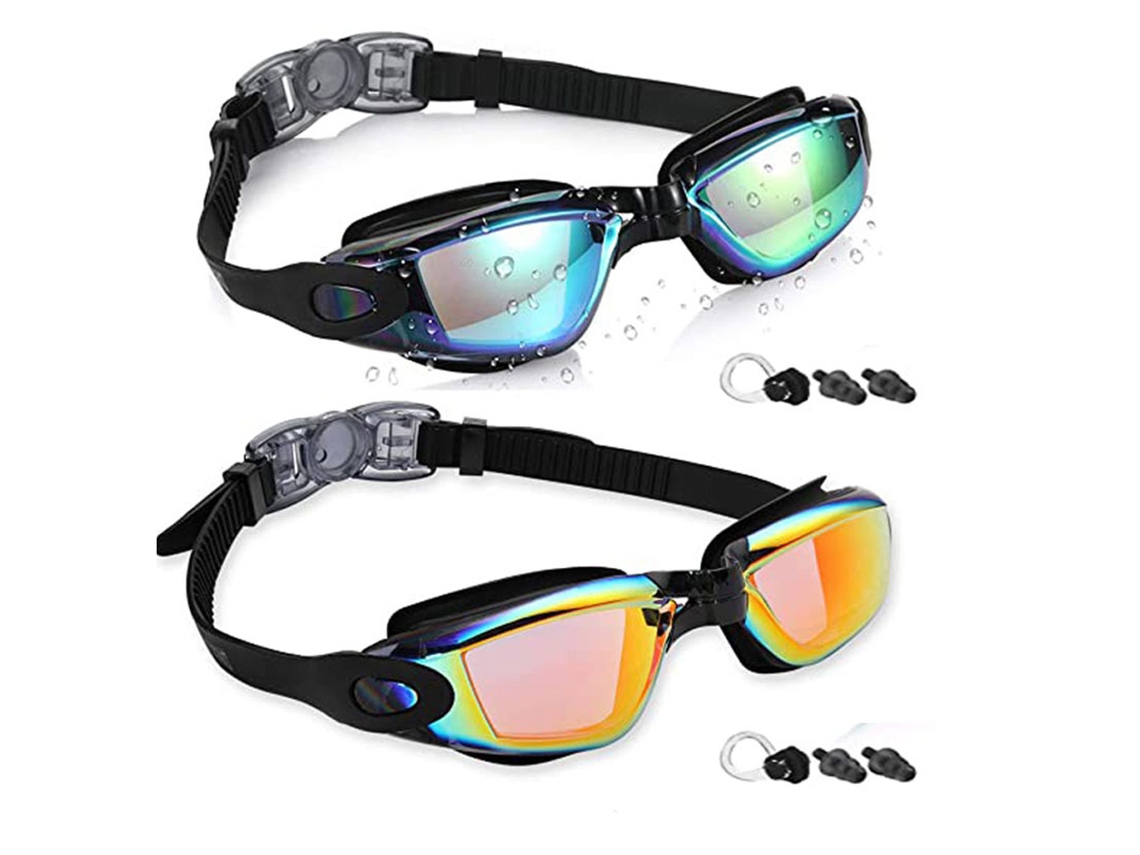 Gafas de natación Kofihety antirayaduras y antifugas para adultos