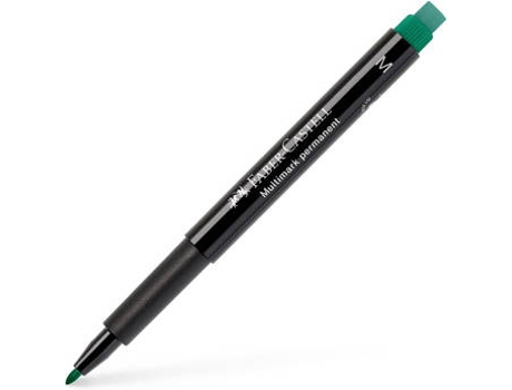 Marcador FABER-CASTELL Medio (Verde - 0.9 mm)