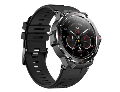 Smartwatch Macho Hm03 Pantalla Afilada Ip68 Impermeable Gps Beidou Glonass Posicionamiento Negro
