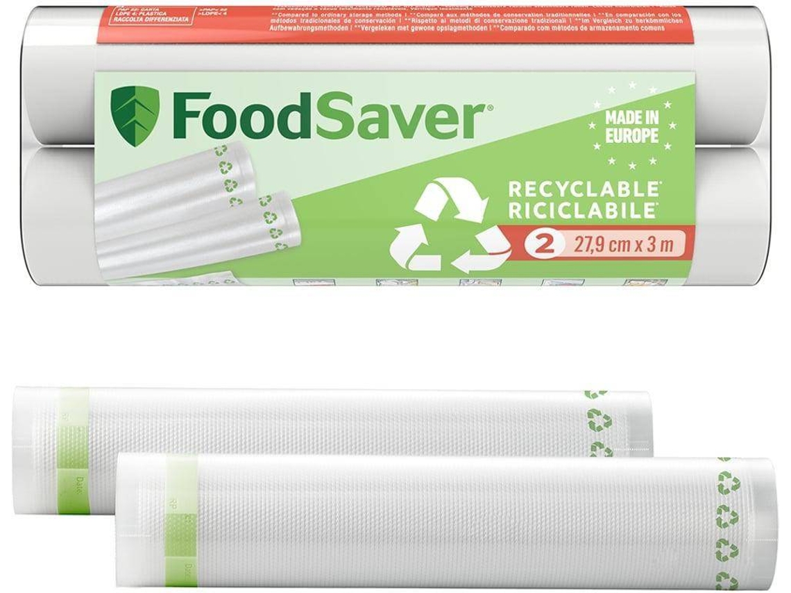2 Rollos Grandes FOODSAVER FSRE2802X-01 R