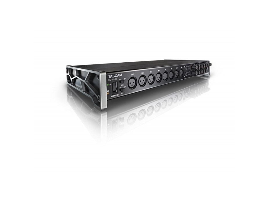 Interfaz De Audio Tascam Us16x08 16 Entradas 8 Salidas Cable
