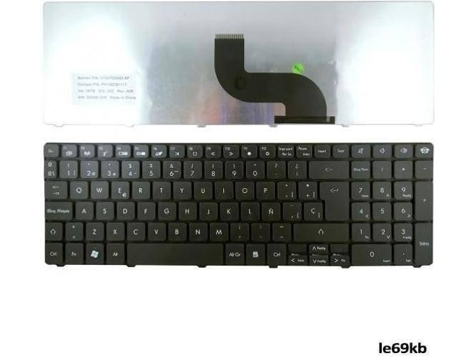 Teclado para Portátil Packard Bell Easynote Le69Kb