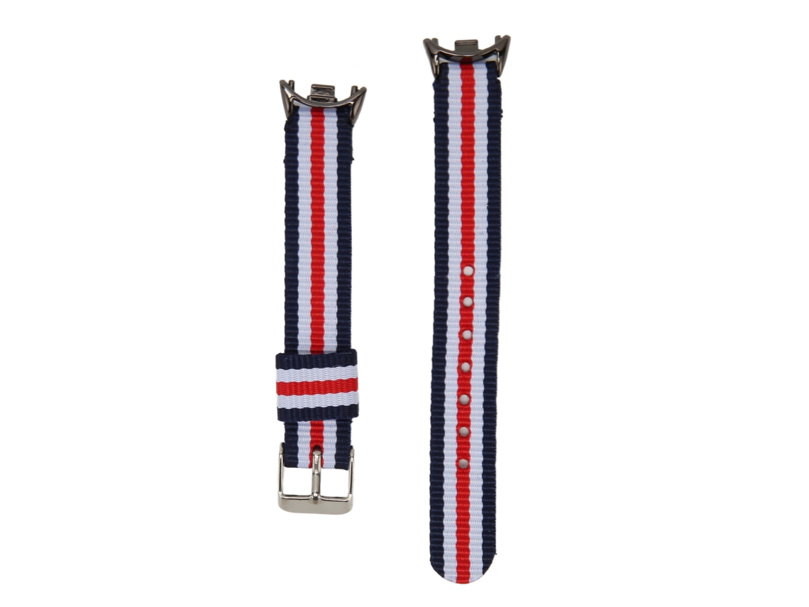 Correa Deportiva De Lona Para Mi Band 8 5 Stripes