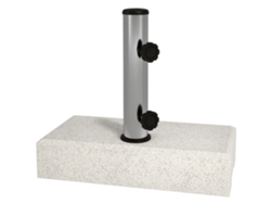 Base Granito Sombrilla 25kg Mástiles Ø32/38/48 Mm Gris