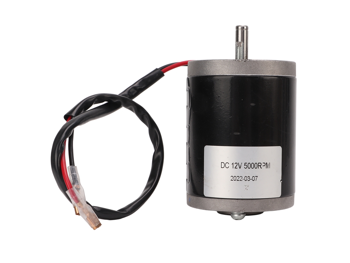 Motor De Escobillas De Alta Velocidad De 12 V Y 120 W (5000 Rpm) Con Eje En D Para Patinetes Eléctricos Y Motocicletas De Bricolaje.