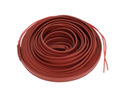 Cable Calefactor Impermeable Para Tuberías, Color Rojo Ladrillo, 220 V, 10 M X 15 Mm