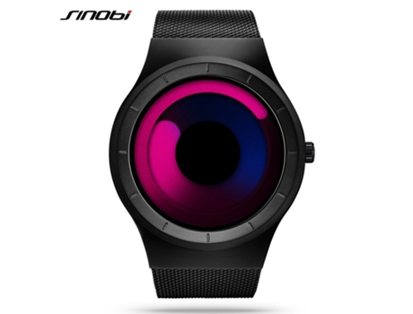 Smartwatch para parejas FPSP Tendencia de color opuesto Concepto creativo de Smartwatch sin agujas